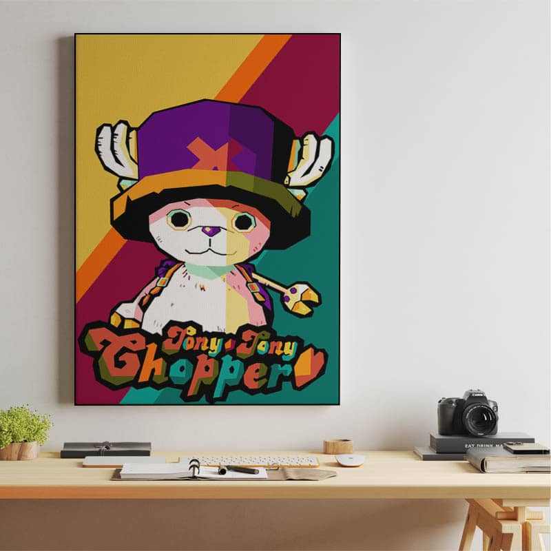 Anime One Piece in wpap pop art preview