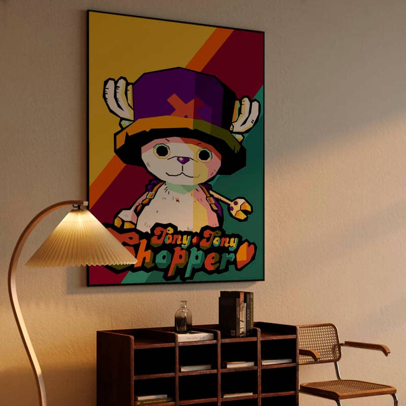 Anime One Piece in wpap pop art preview