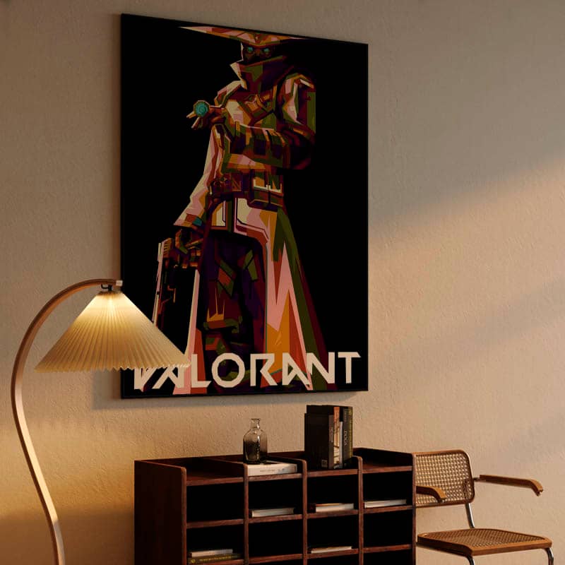 Chyper Valorant in wpap pop art preview