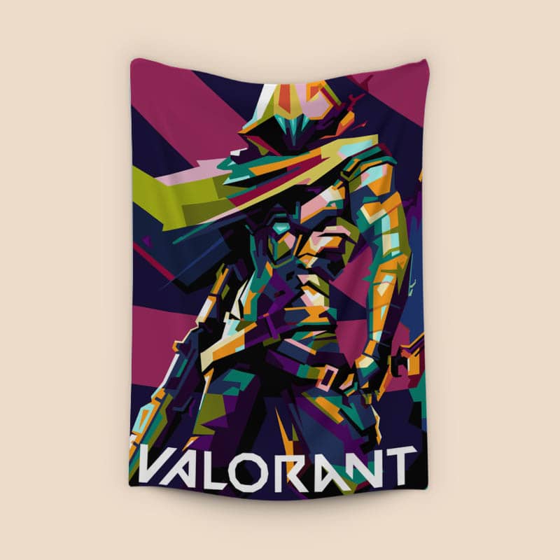 Valorant in wpap pop art preview