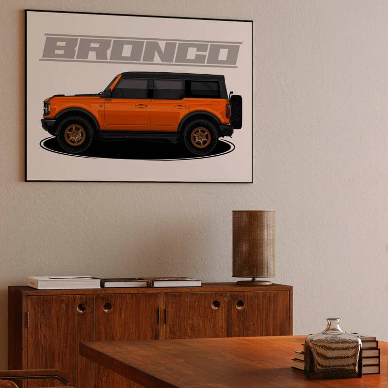 Ford Bronco Car Canvas Ford preview