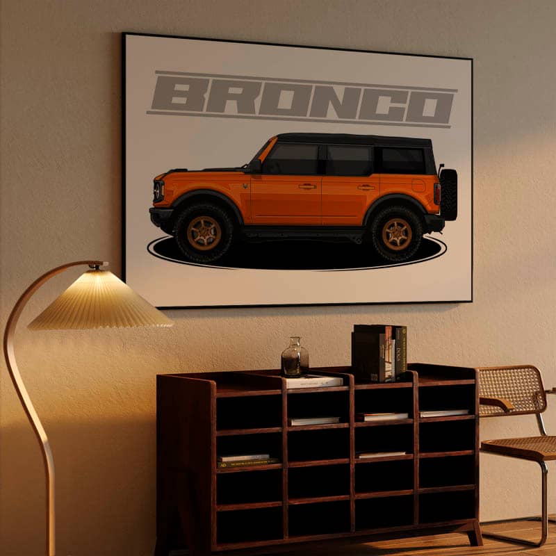 Ford Bronco Car Canvas Ford preview