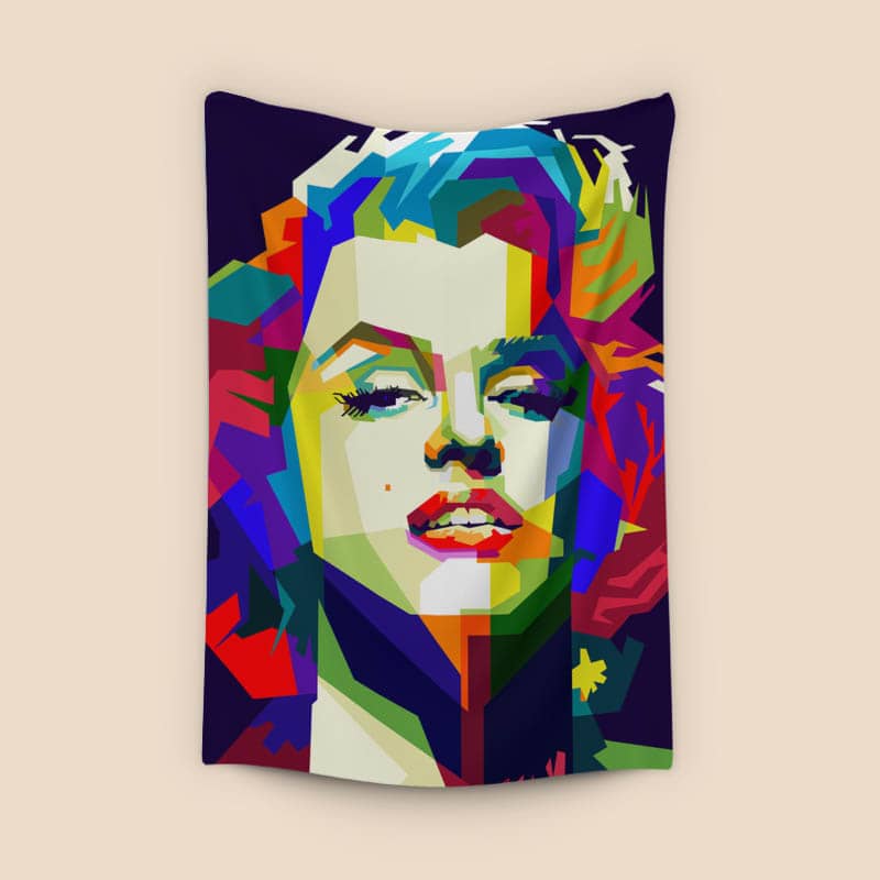 Marilyn Monroe Pop Art WPAP preview