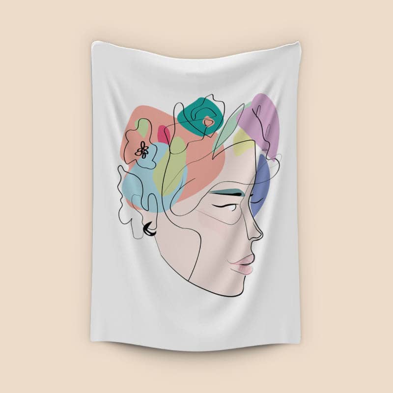 Flower portrait preview