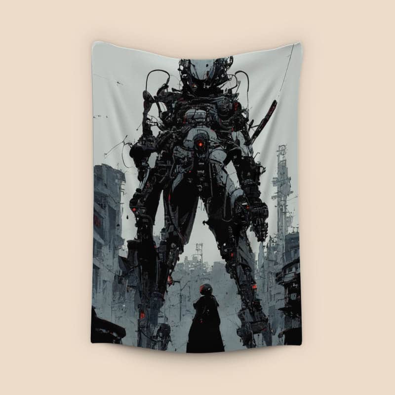 Mech in the city preview