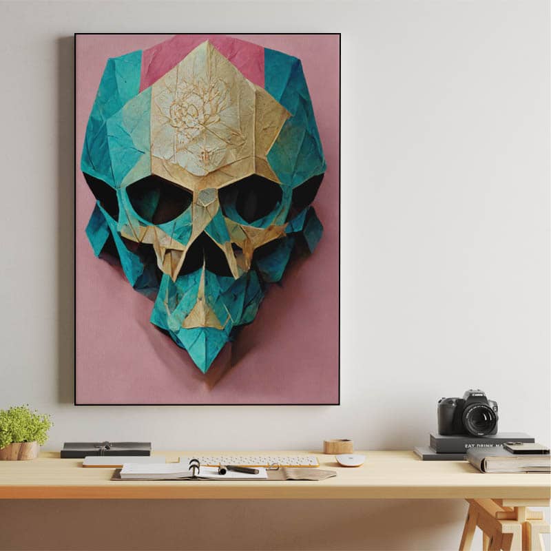 Origami Paper Skull preview