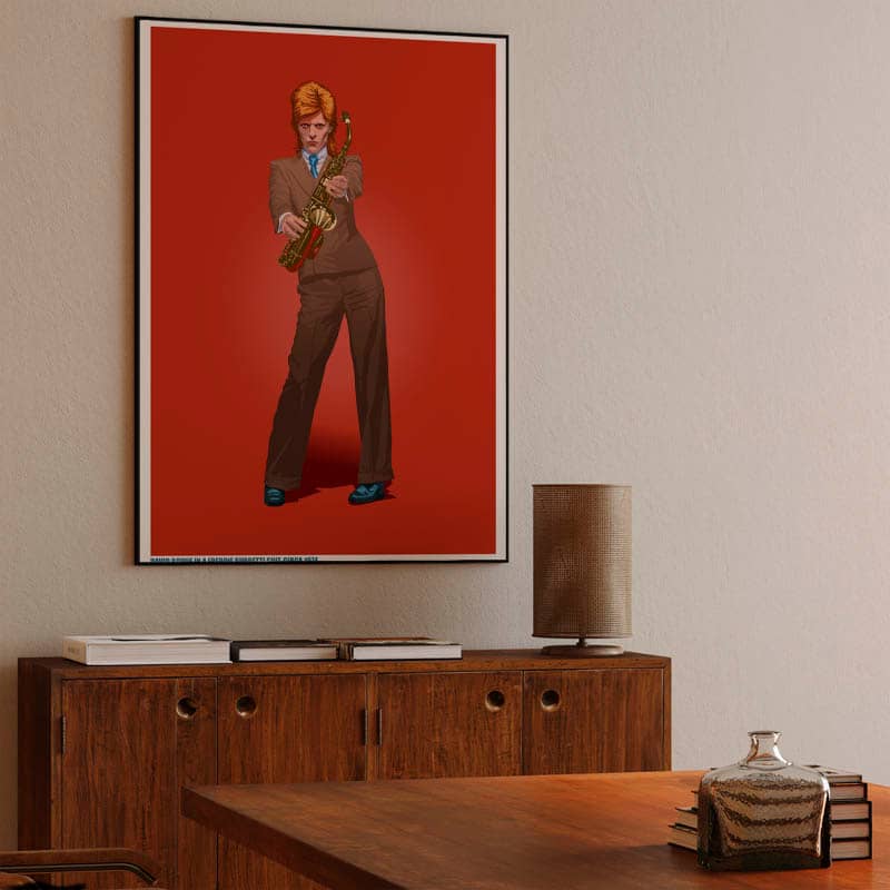 Bowie in a suit preview