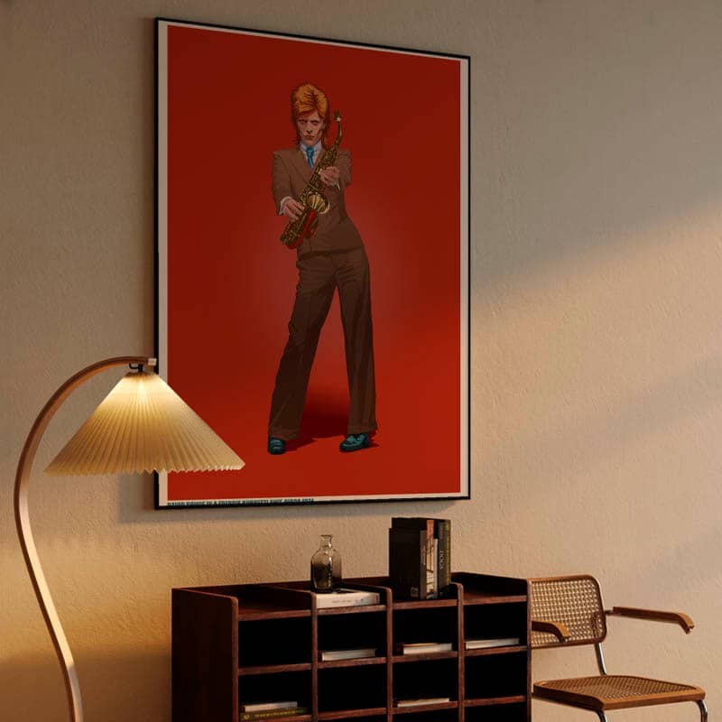 Bowie in a suit preview