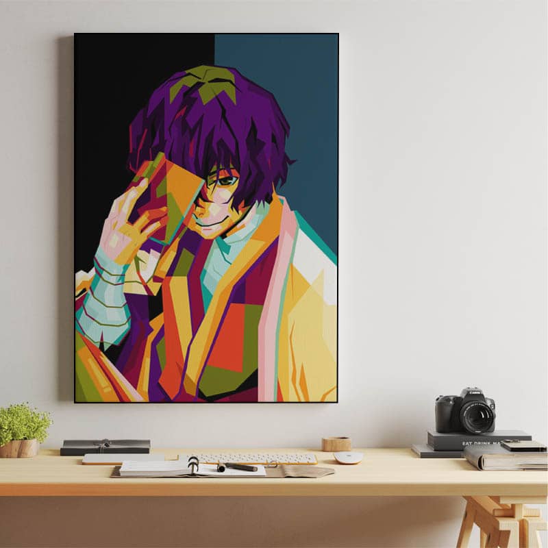 Anime Osamu Dazai in Pop art preview