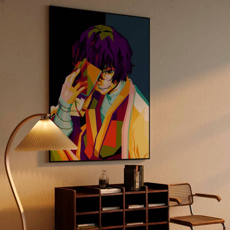 Anime Osamu Dazai in Pop art preview