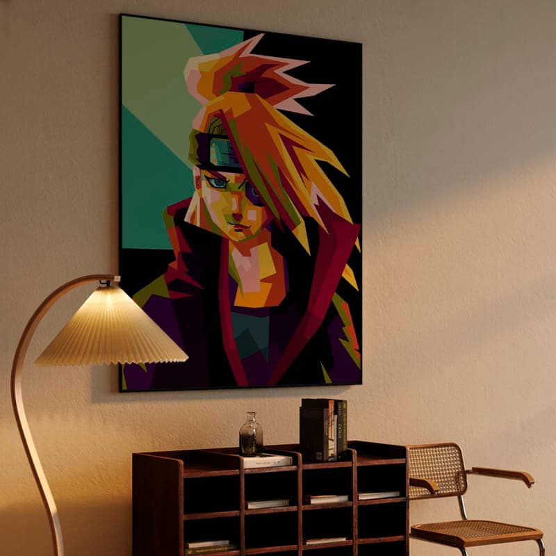 Anime Naruto Daidara wpap poster preview