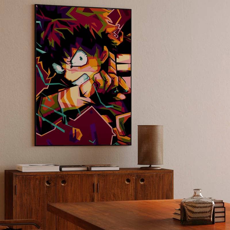 Japanese anime My Hero Academia preview