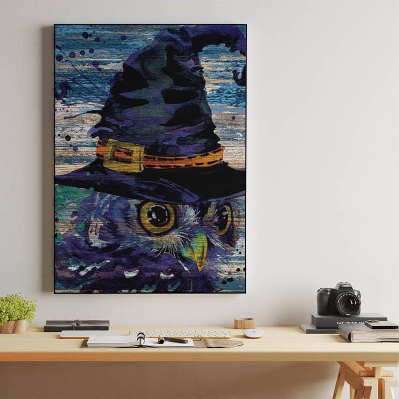 Owl in Witch Hat preview
