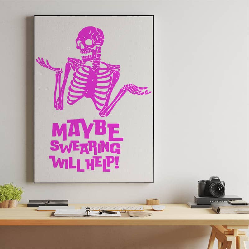 Maybe swearing will help! preview