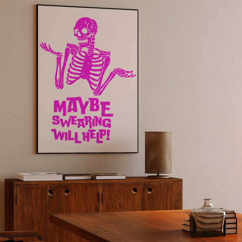 Maybe swearing will help! preview