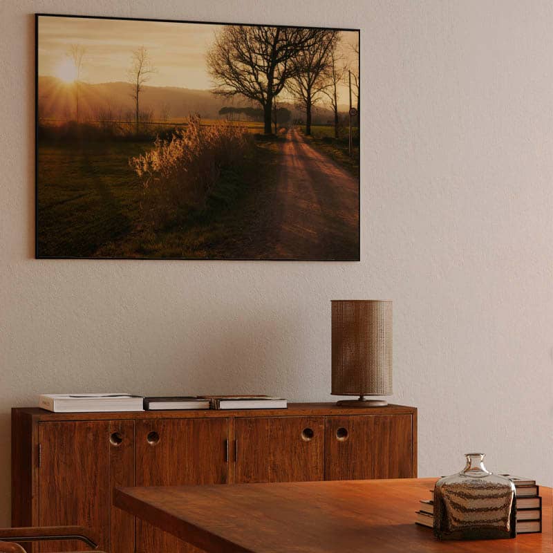 Rural road to Senfores, Malla, Catalonia preview