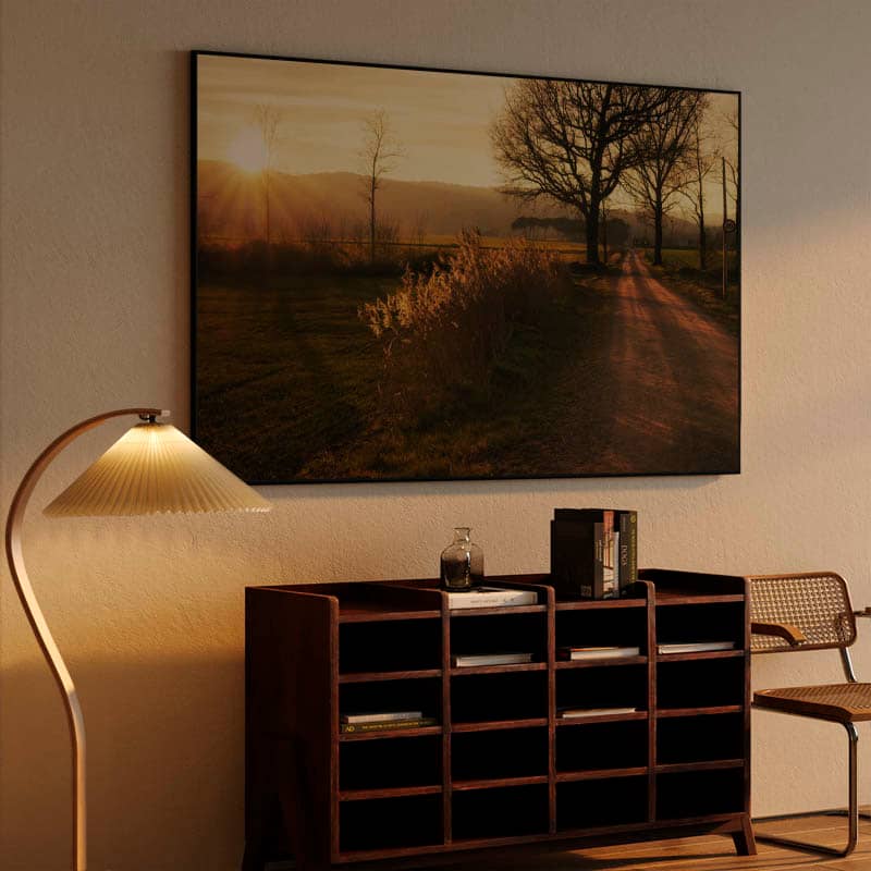 Rural road to Senfores, Malla, Catalonia preview