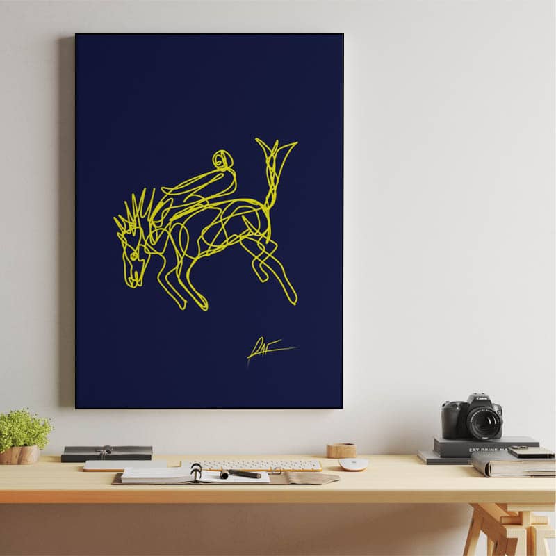 caballo de rodeo preview