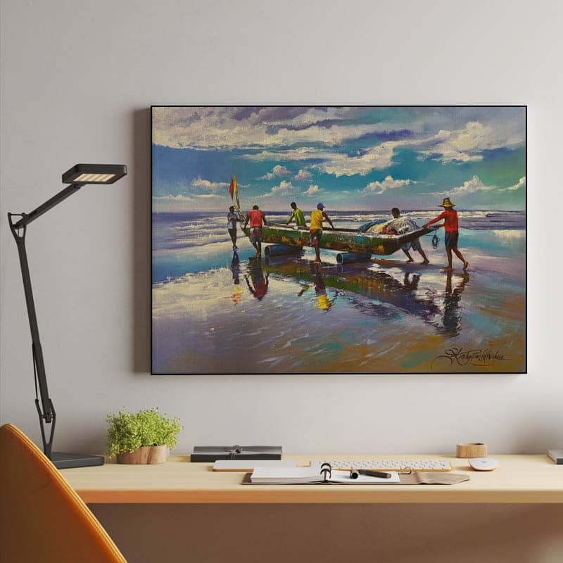 Product fishermen and boat preview