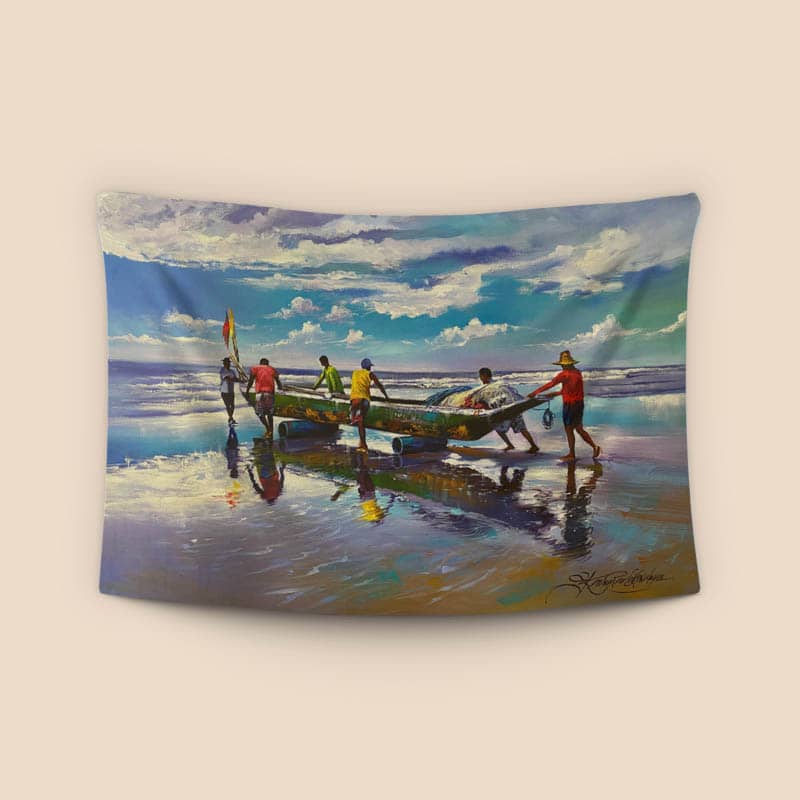 Product fishermen and boat preview