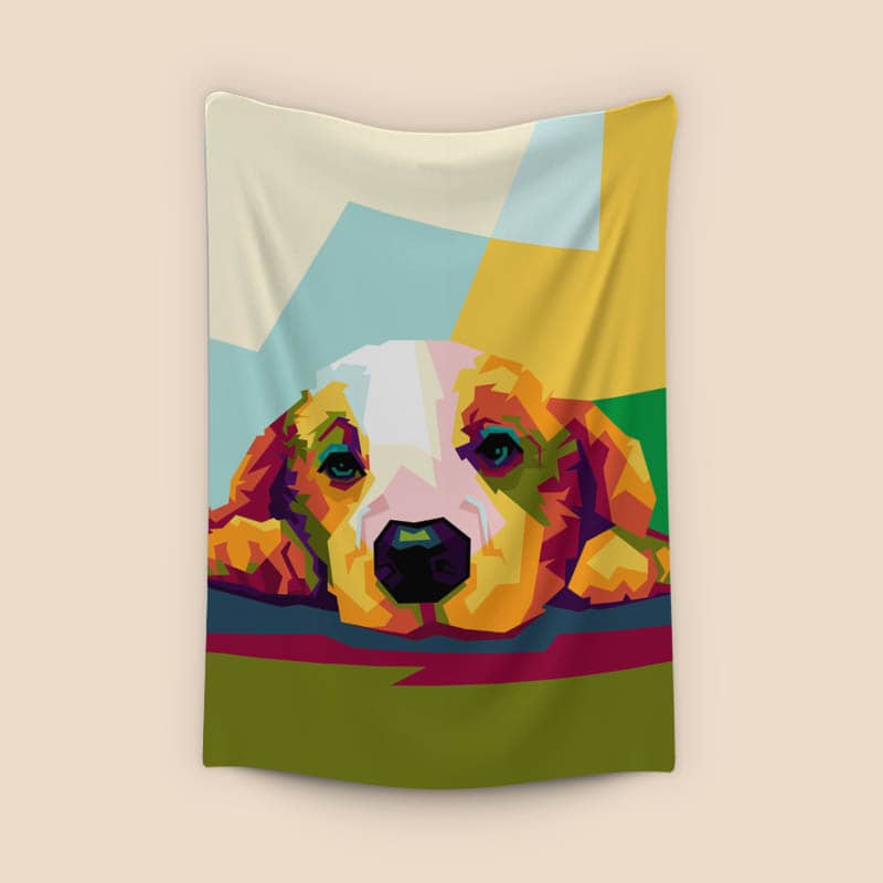 Anime Pet Dog in cute pop art preview
