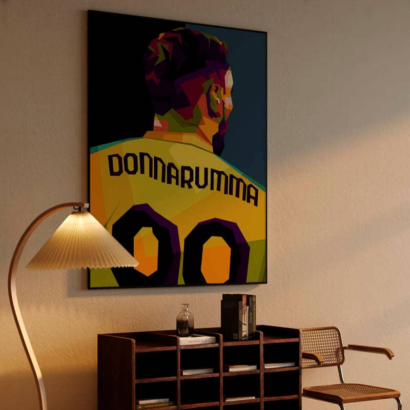 Gianluigi Donnarumma in illustration art preview