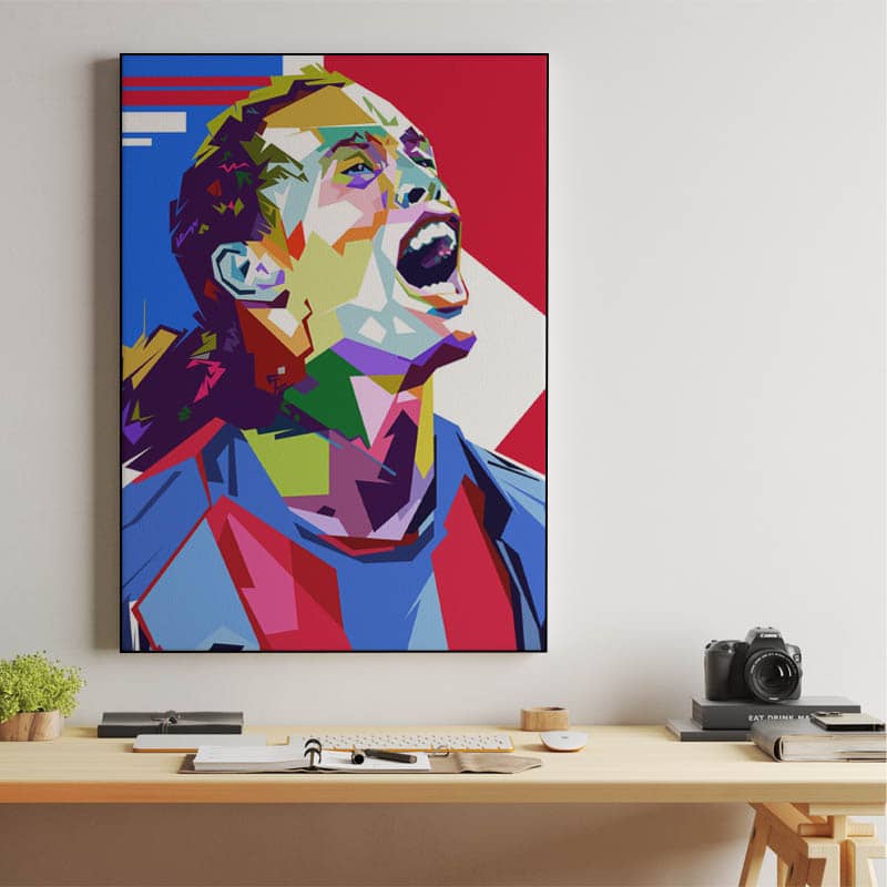 Ronaldinho pop art preview