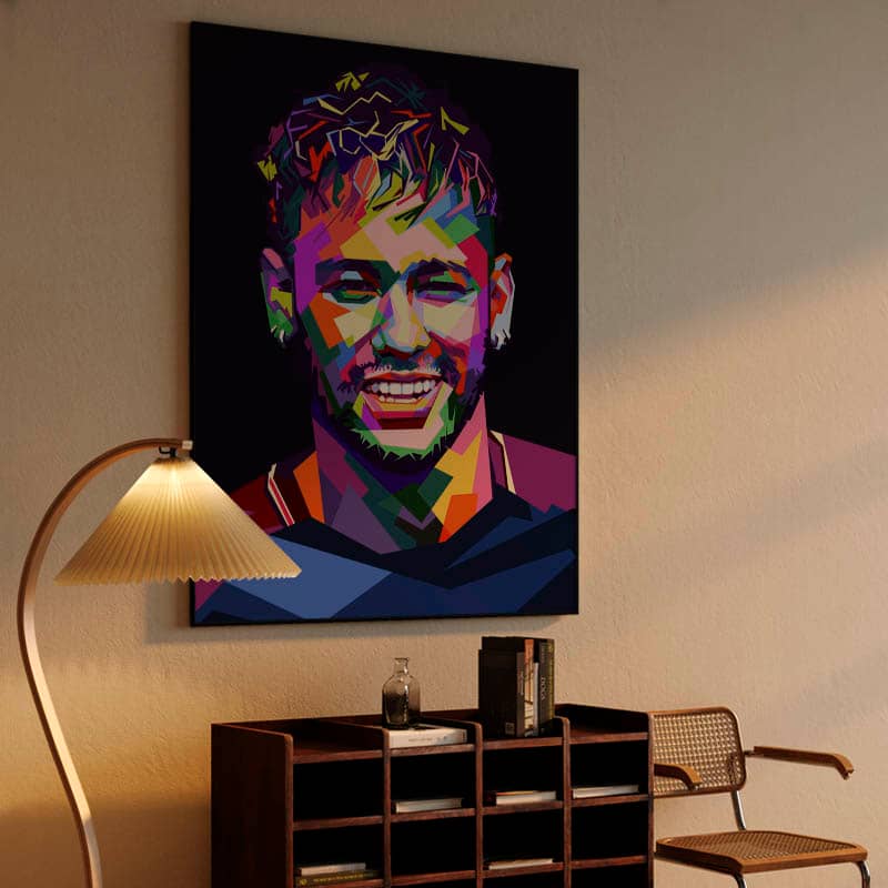 Neymar in wpap pop art preview