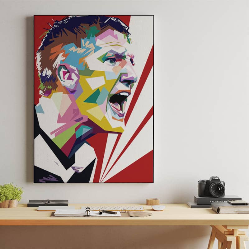 Bastian Schweinsteiger in wpap pop art preview