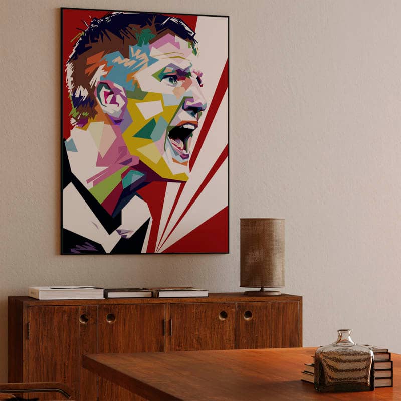 Bastian Schweinsteiger in wpap pop art preview