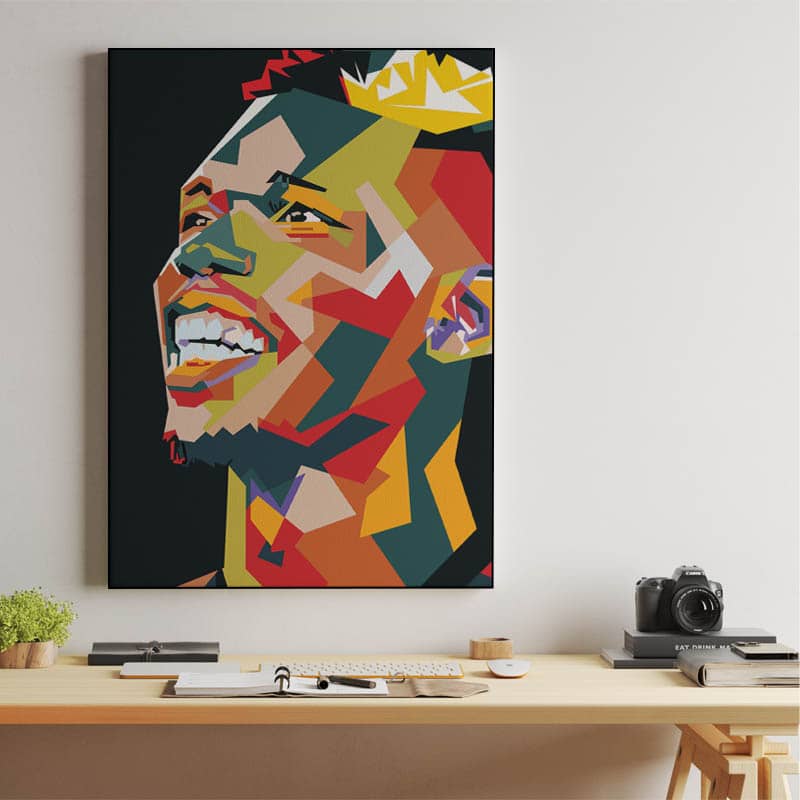 Paul Pogba in wpap pop art preview