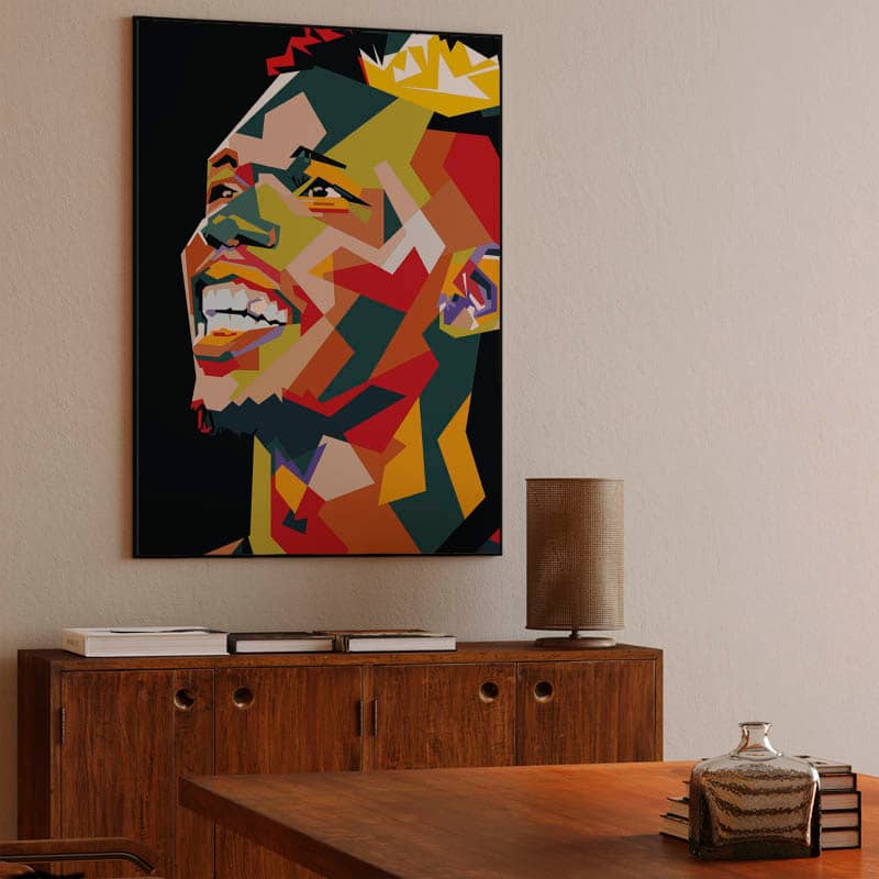 Paul Pogba in wpap pop art preview