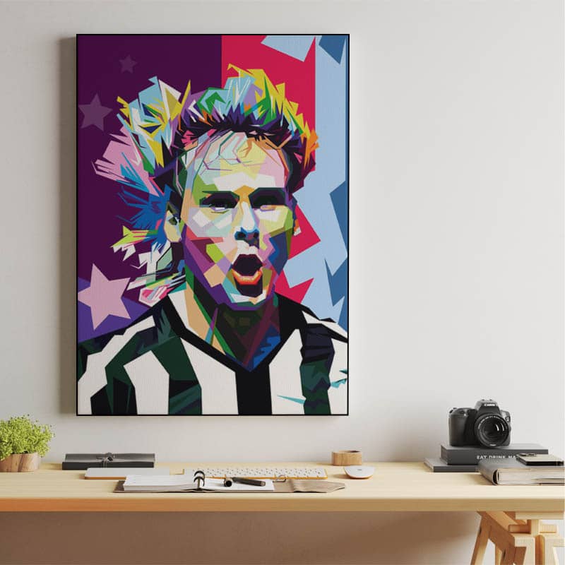 Pavel Nedved in wpap pop art preview