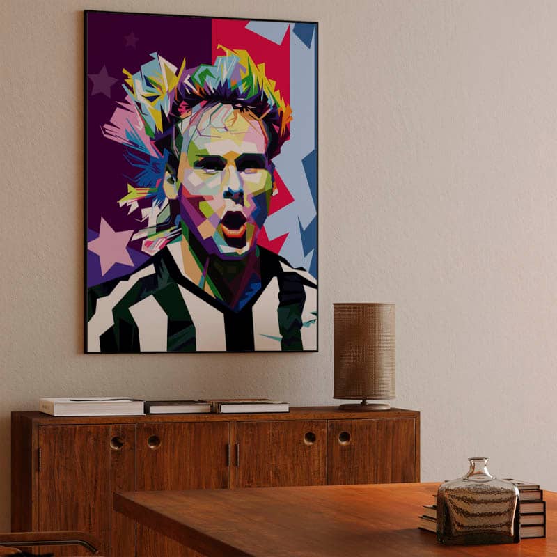 Pavel Nedved in wpap pop art preview