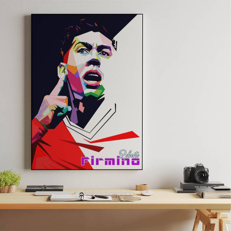 Firmino in wpap pop art preview