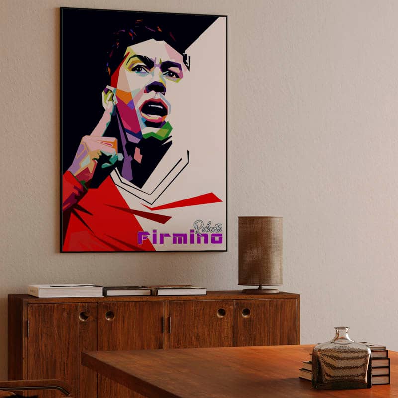 Firmino in wpap pop art preview