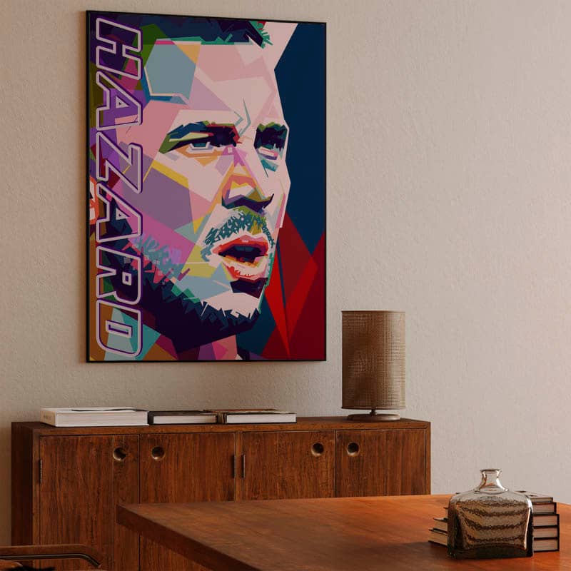 Eden Hazard n wpap pop art preview