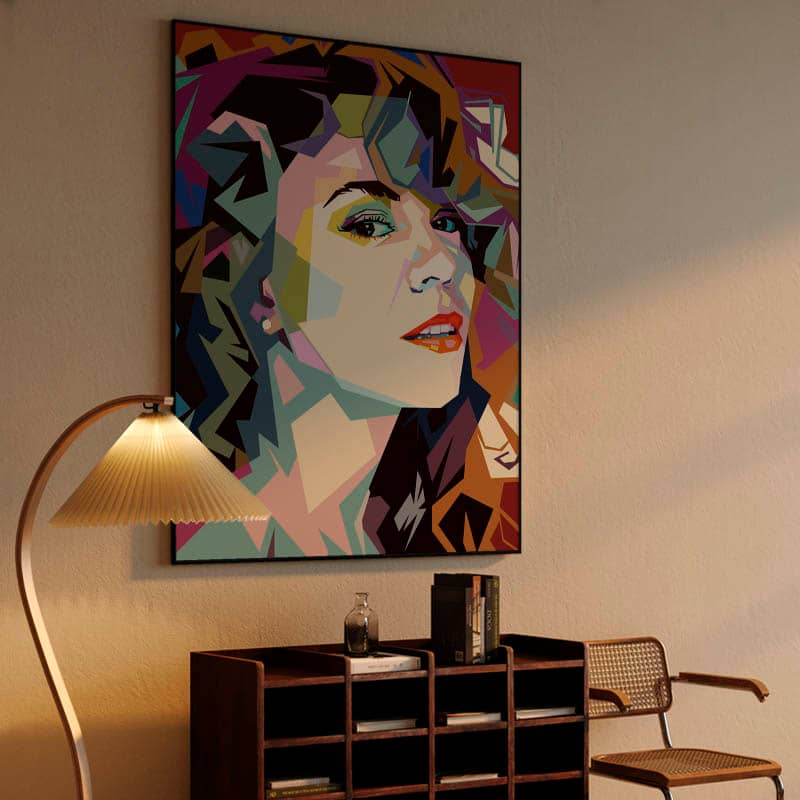 Mariah Carey in pop art preview