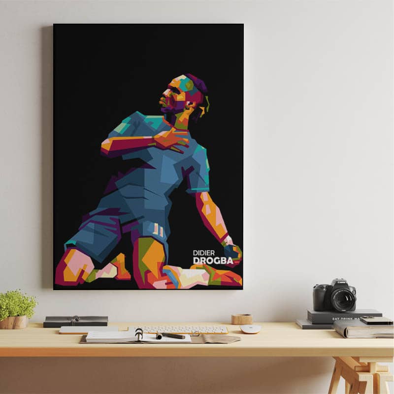 Didier Drogba in Pop art WPAP AMAZING preview