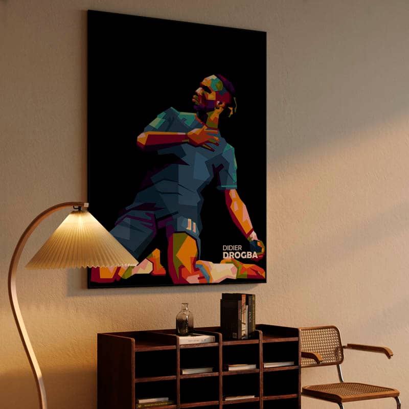 Didier Drogba in Pop art WPAP AMAZING preview