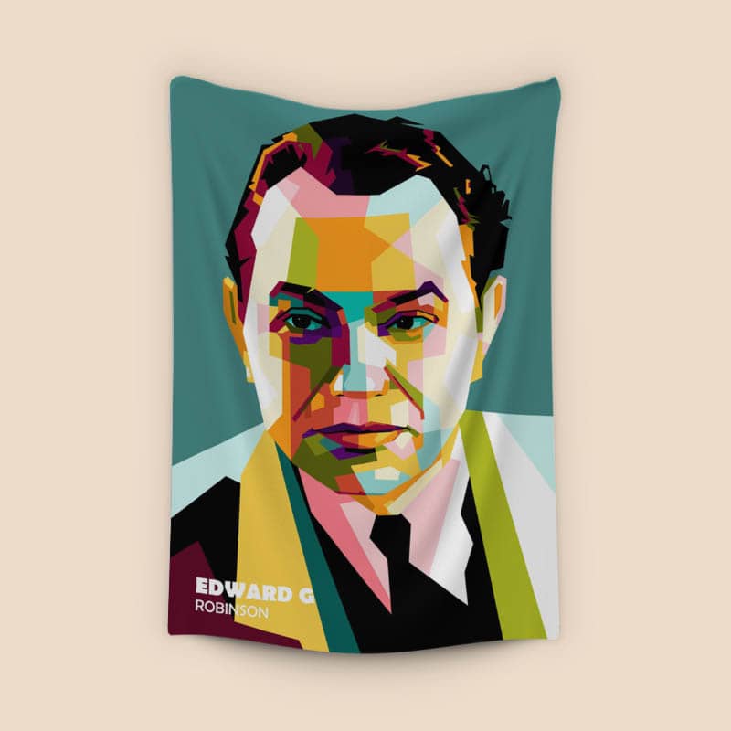 Edward G Robinson in amazing pop art preview