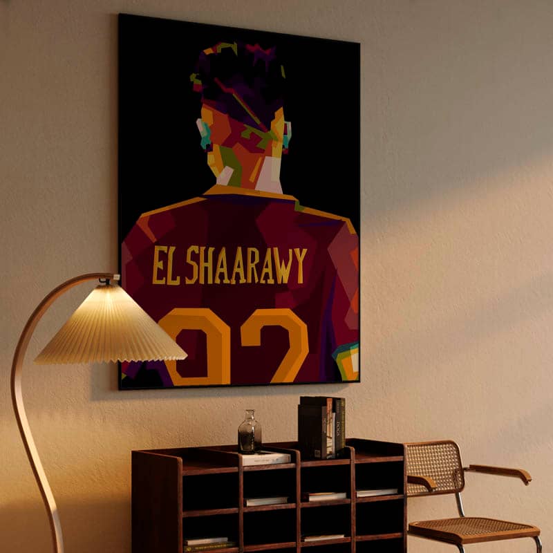 Legend football El Sharawy pop art preview