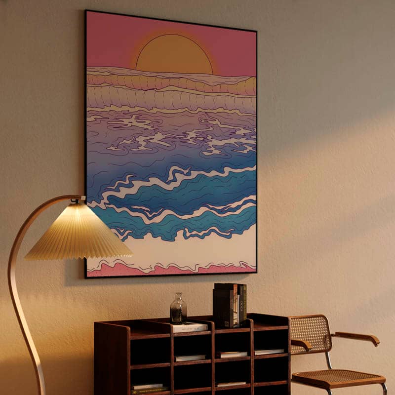 Sunset ocean preview