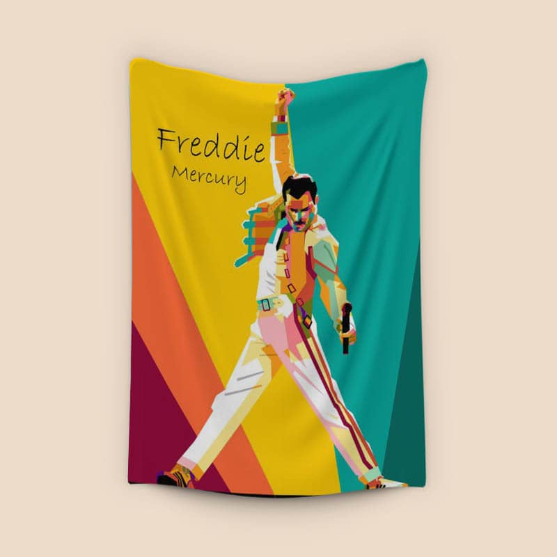 Freddie Mercury wpap illustration preview