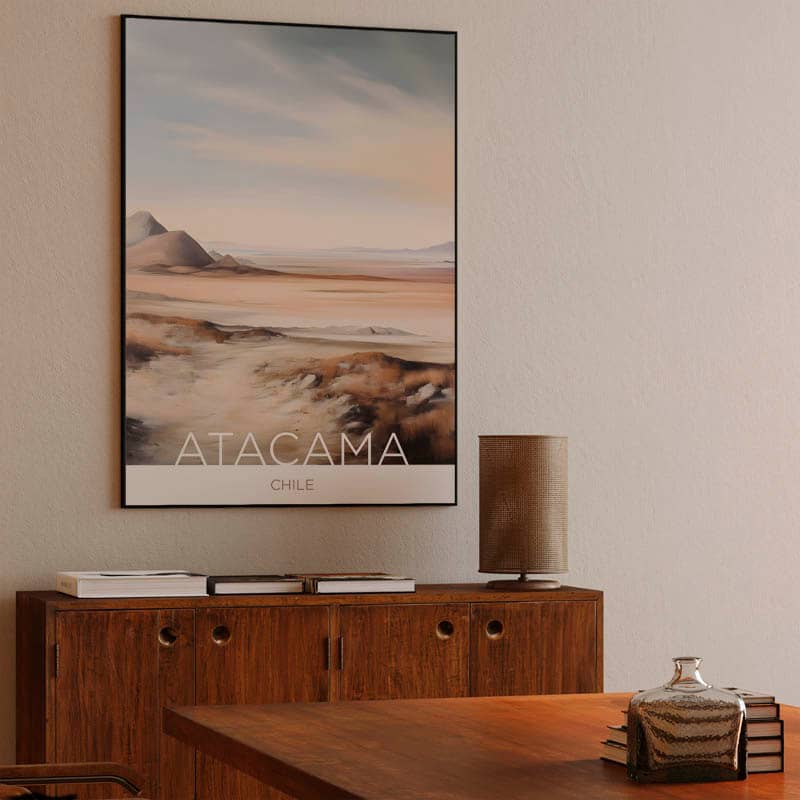 The Atacama Desert - Chile - Acrylic Technique preview
