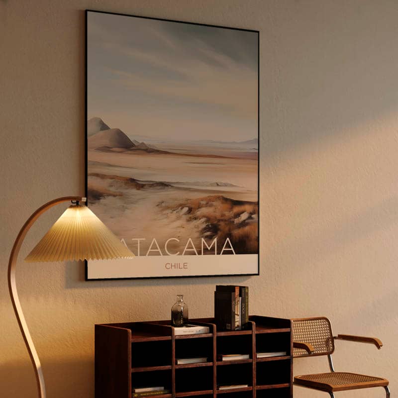 The Atacama Desert - Chile - Acrylic Technique preview
