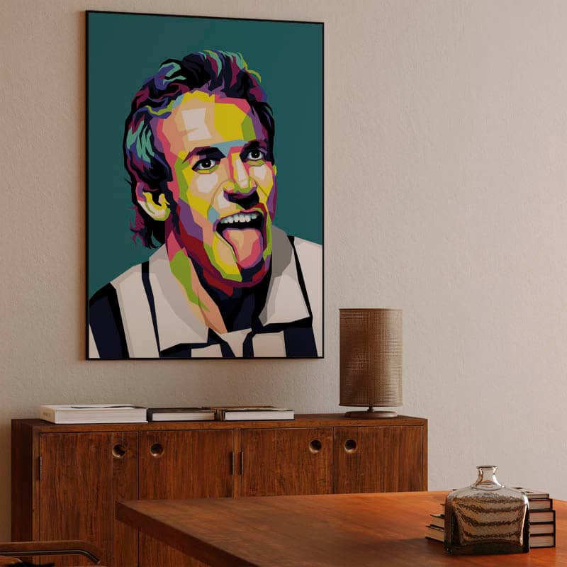 Alessandro Del Piero in wpap illustration preview