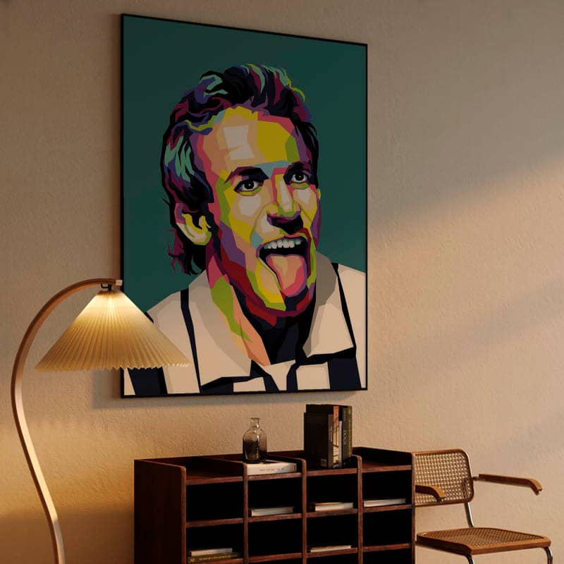 Alessandro Del Piero in wpap illustration preview