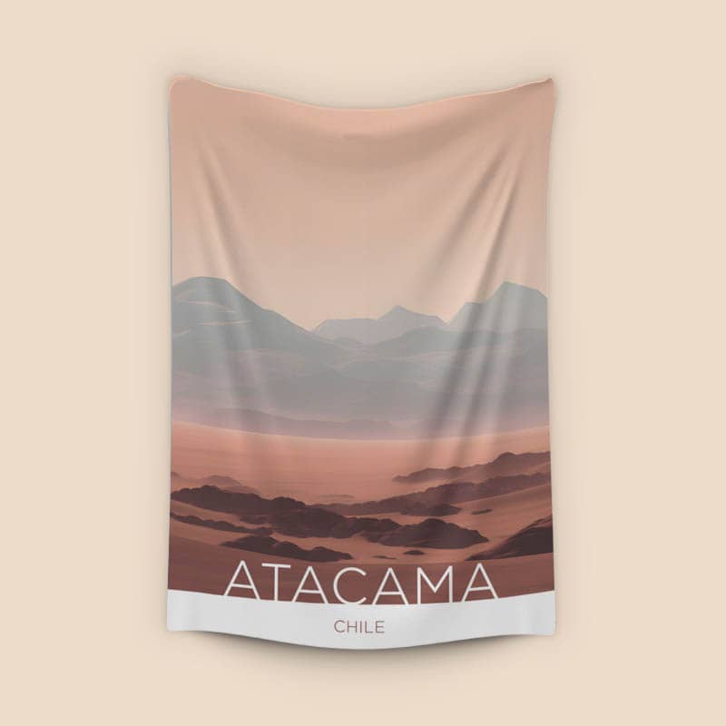 The Atacama Desert - Chile - Drawing Technique preview