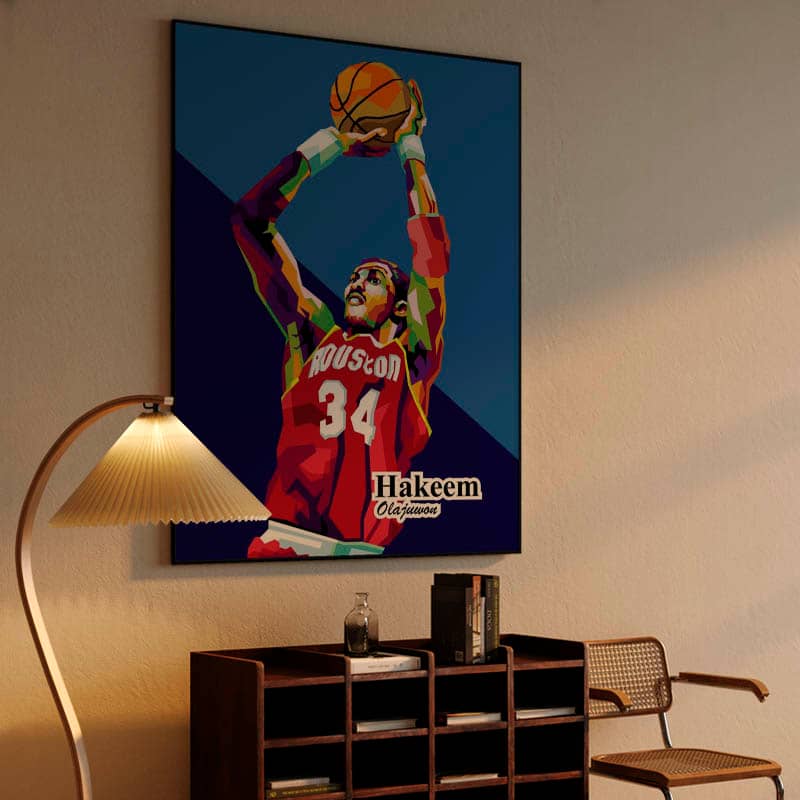 Hakeem Olajuwon in best basketball players preview